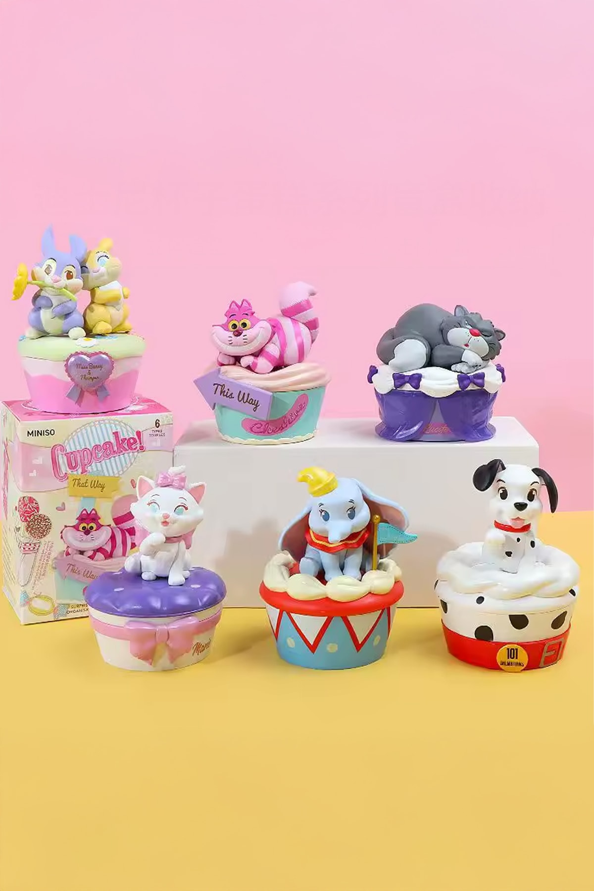 Disney Lisanslı Cupcake Serisi Sürpriz Kutu Düzenleyici