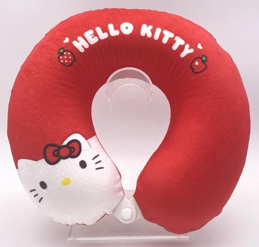 Hello Kitty Lisanslı Elma Koleksiyonu Boyun Yastığı,Seyahat Yastığı