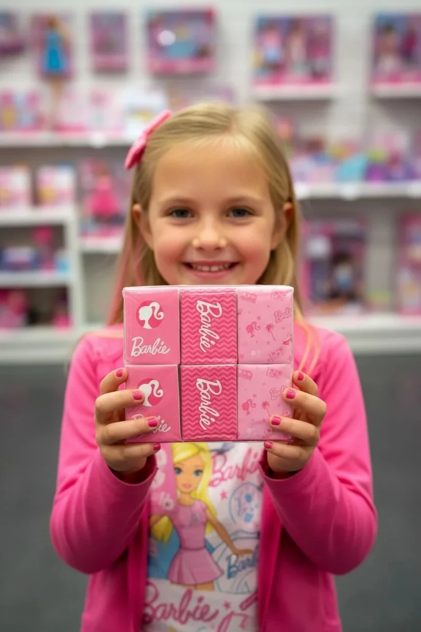 Barbie Lisanslı Kokulu  Kağıt Mendil 7Yp. 12'li Paket