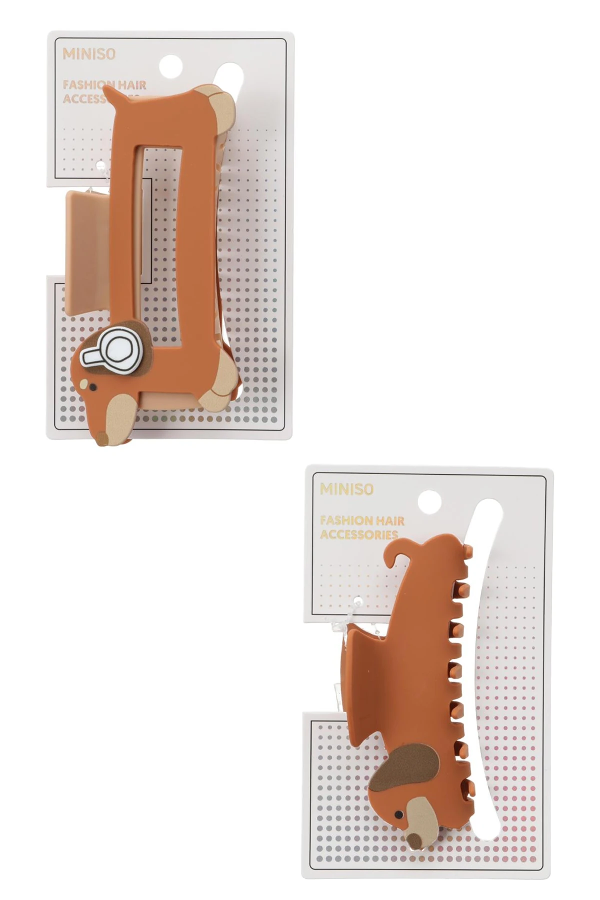 Miniso Lisanslı Dachshund Pençe Toka – Sevimli Hayvan Serisi 12,5 Cm