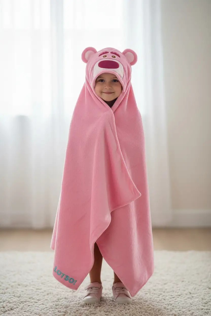 Disney Lisanslı TOy Story Meyve Serisi Battaniye (Lotso)