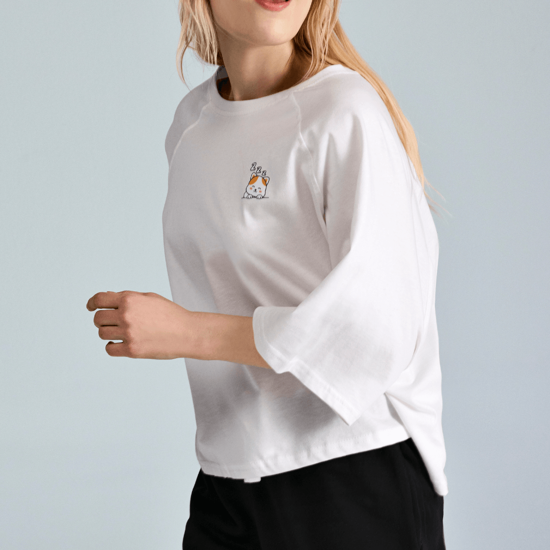 Sheforshe SS23 210260 Kadın T-Shirt Beyaz L/XL