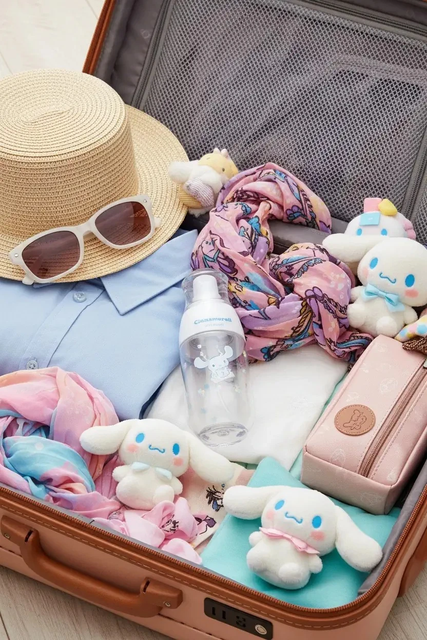 Sanrio Lisanslı Sprey Şişe (60 ml)- Cinnamoroll