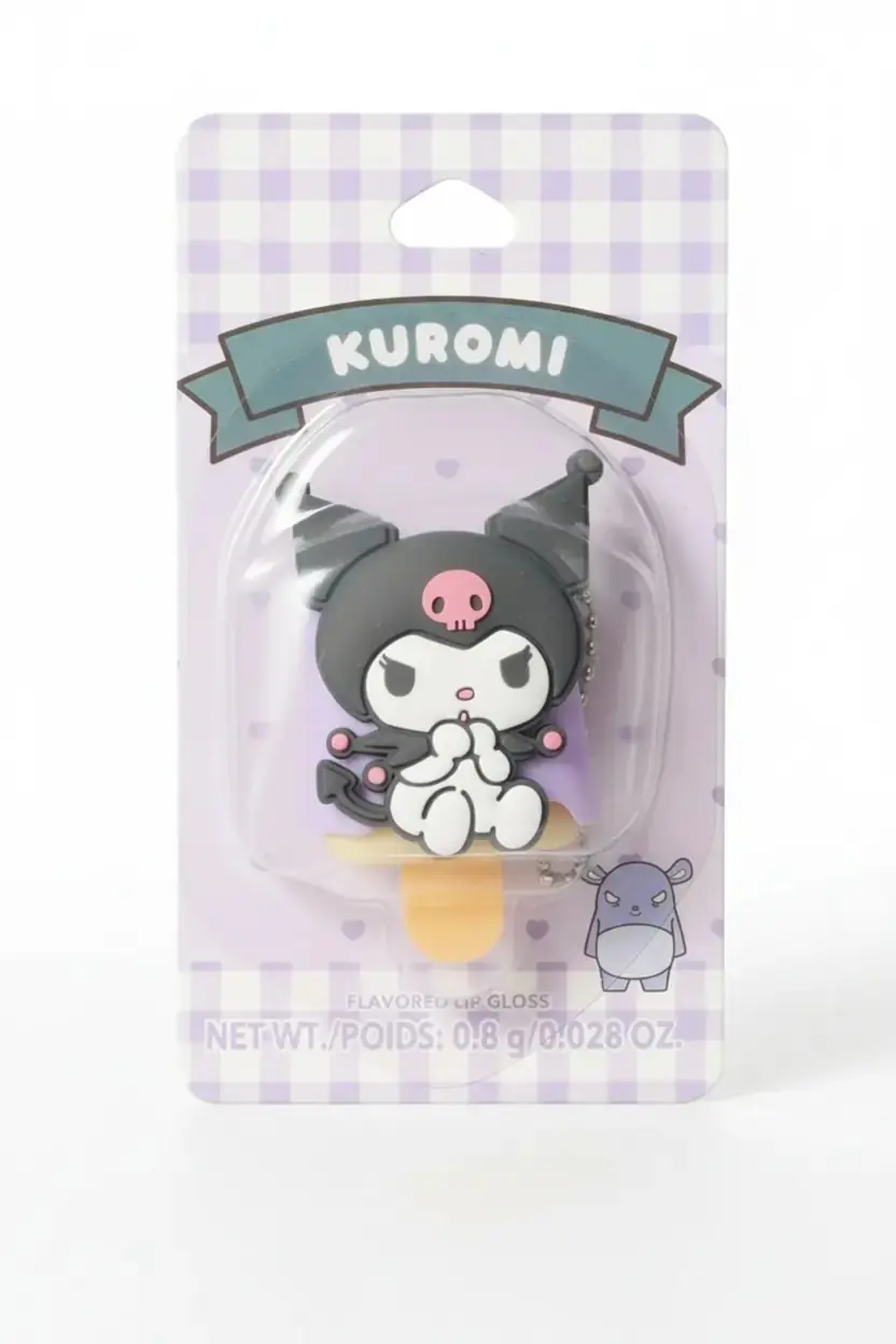 MINISO Sanrio Lisanslı Kuromi Lip Balm – Tatlı Aromalı Nemlendirici Dudak Bakımı
