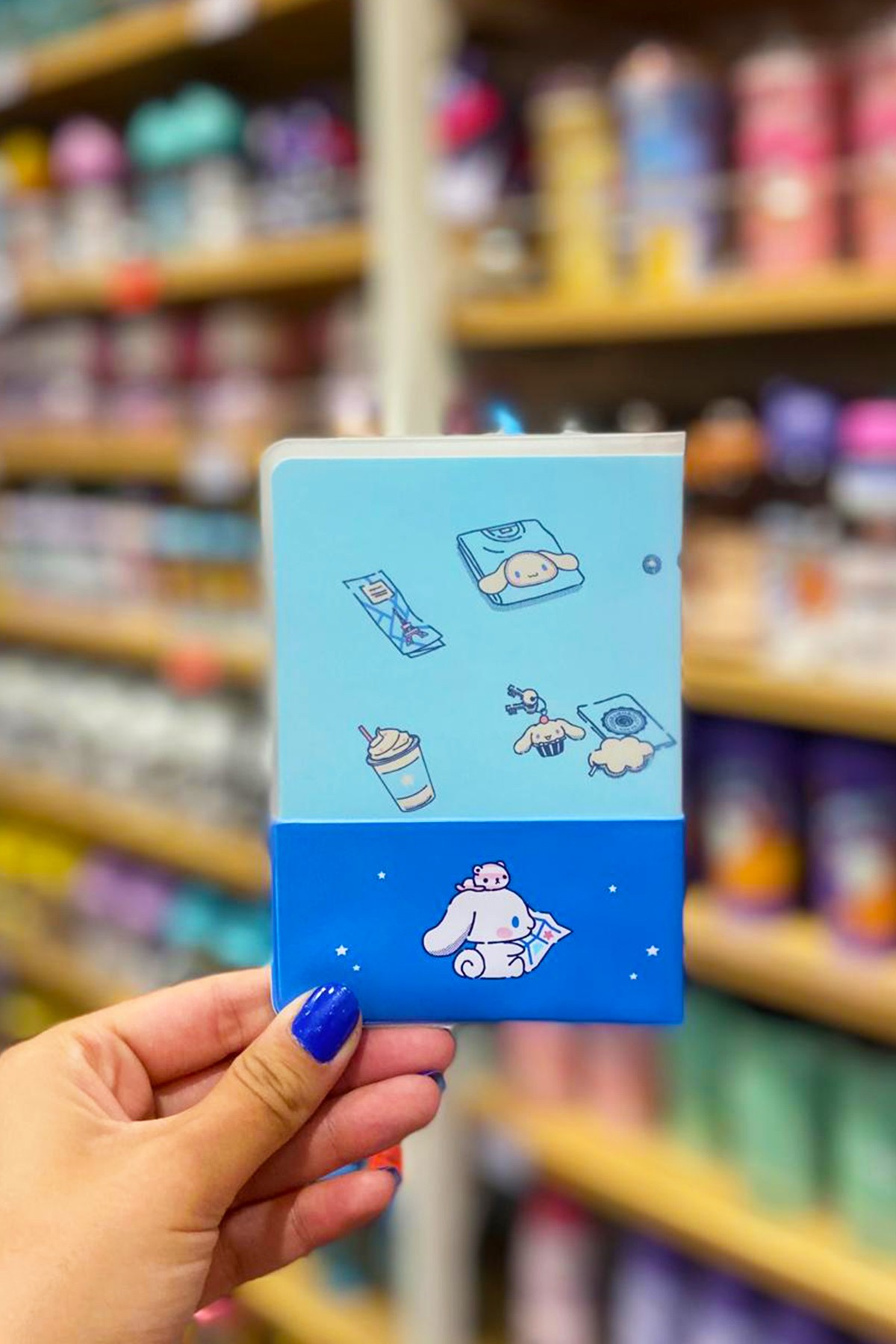 Sanrio Lisanslı Pasaport Kılıfı - Cinnamoroll
