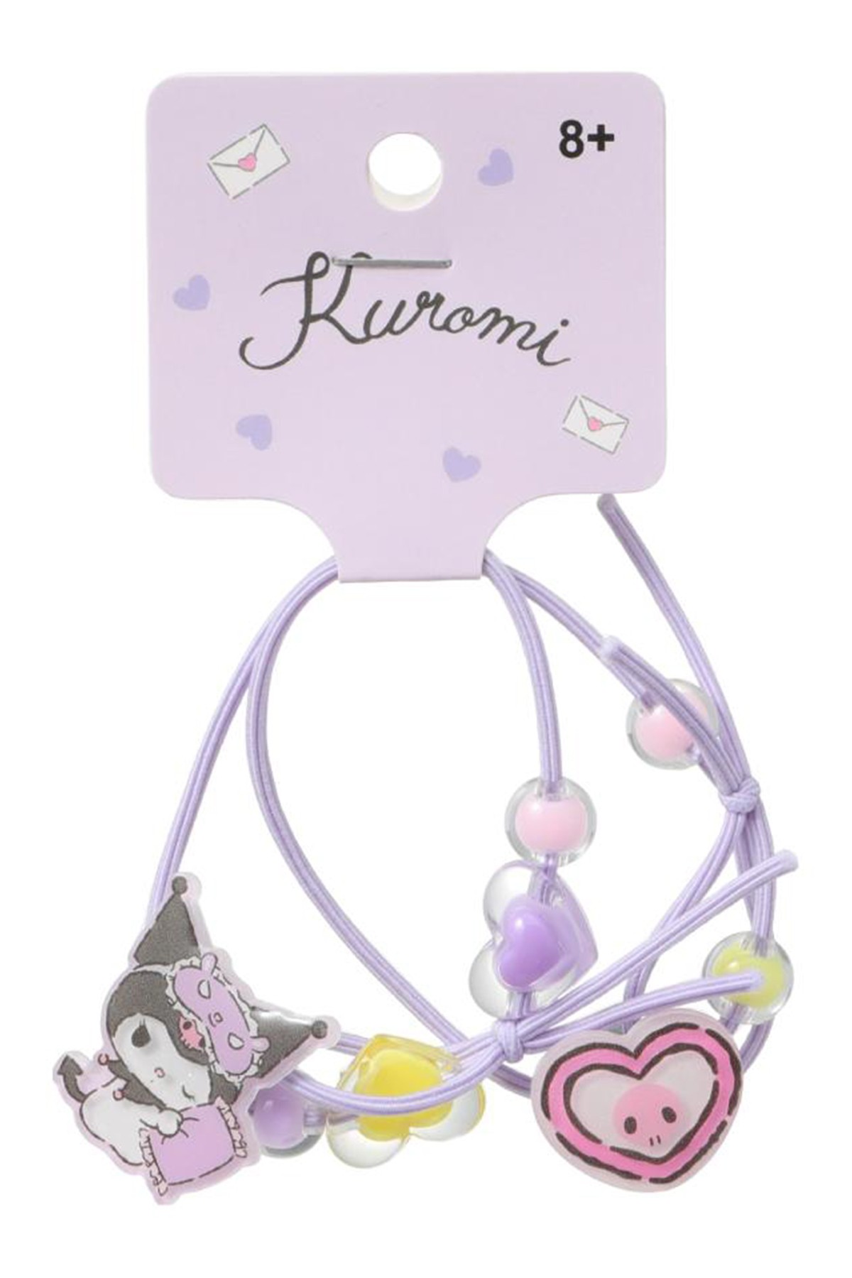 Sanrio Kuromi Lisanslı Saç Lastiği (2 adet)