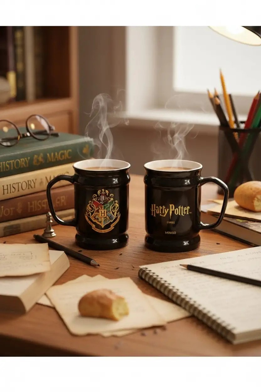 Harry Potter Lisanslı Seramik Kupa (490ml) - Siyah