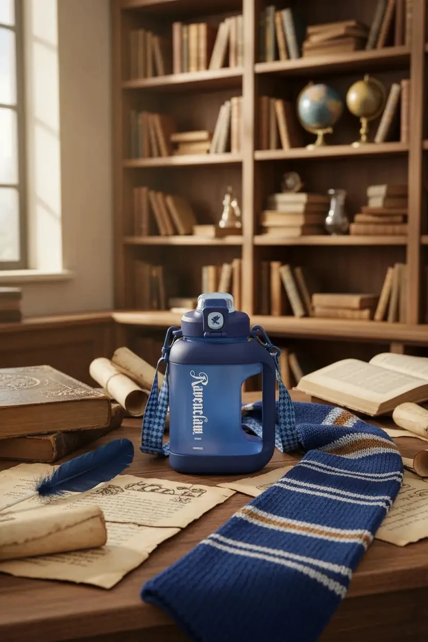 Harry Potter Lisanslı Plastik Suluk (1600ml) - Ravenclaw