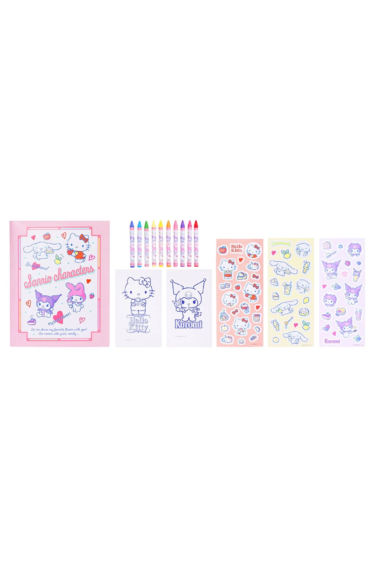 Sanrio Lisanslı Tatlı Serisi Sanrio Karakterli Kendin Yap Boyama Seti
