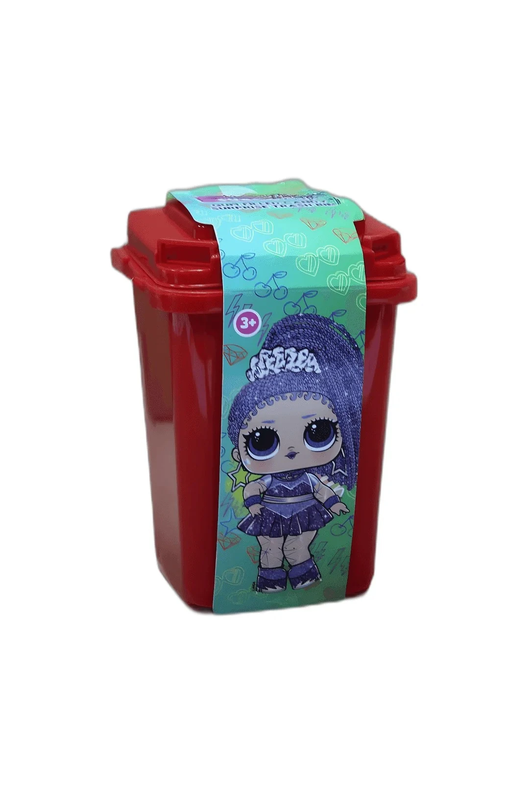 LOL Sürpriz Şeker Hediyeli Mini Çöp Kovası