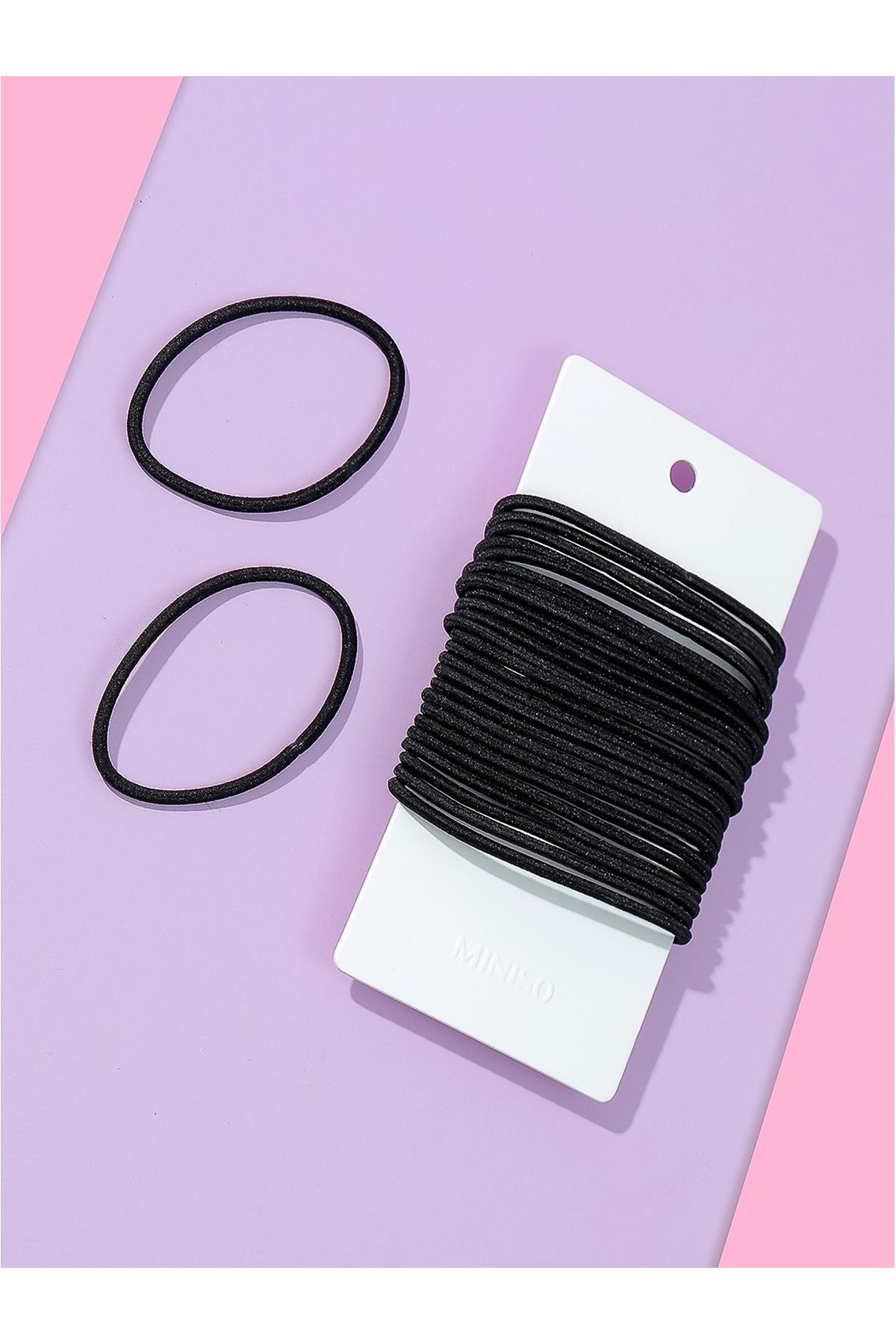 Siyah Lastik Bant 3Mm 30 Adet