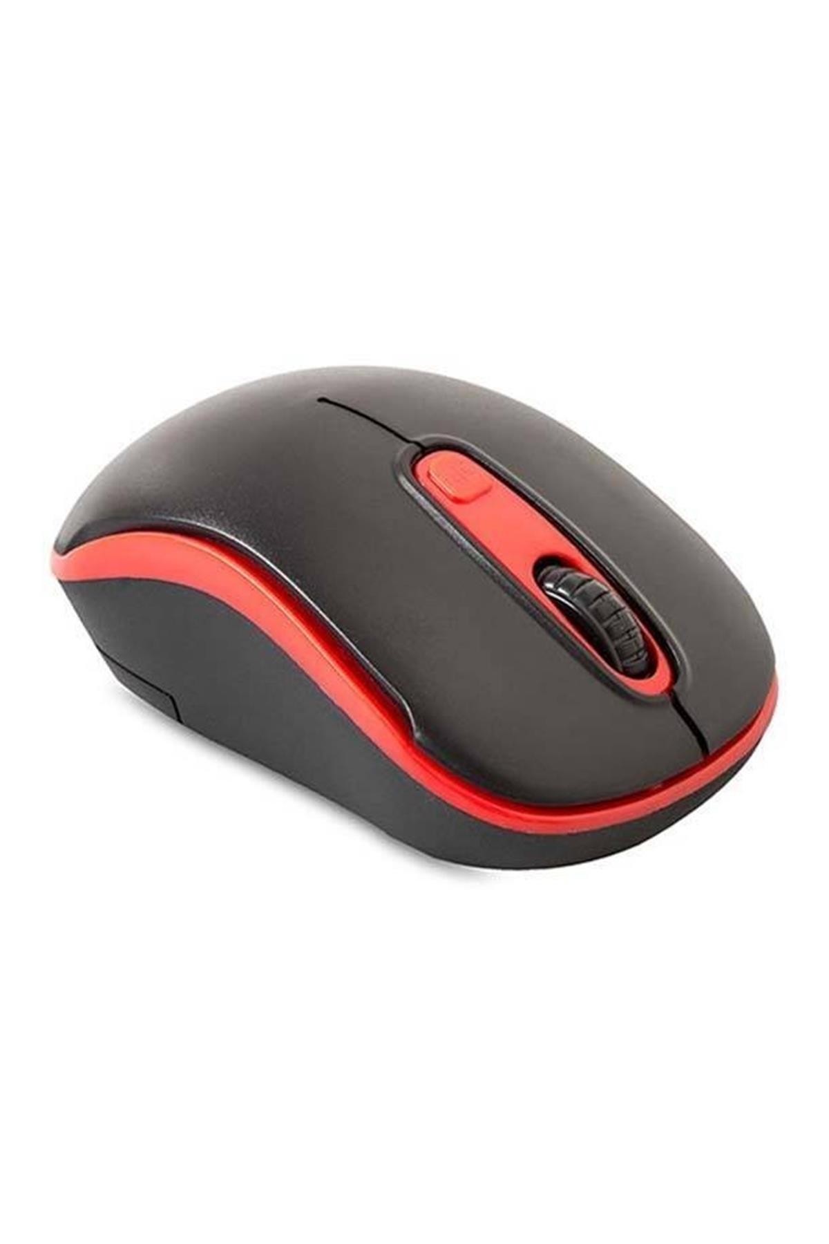 Siyah/Kırmızı Everest Sm-804 Usb 800/1200/1600Dpi Kablosuz Mouse
