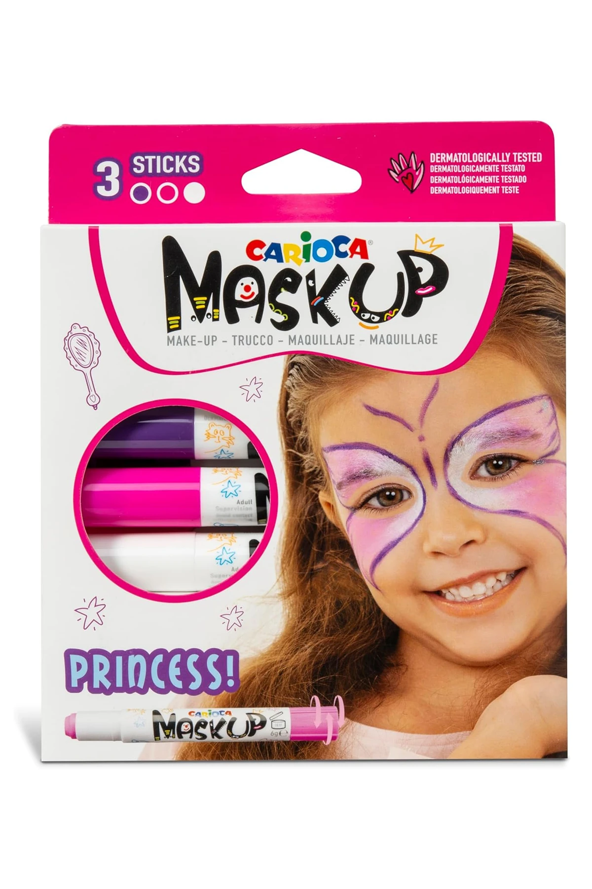 Yüz Boyası 3 Renk - Princess