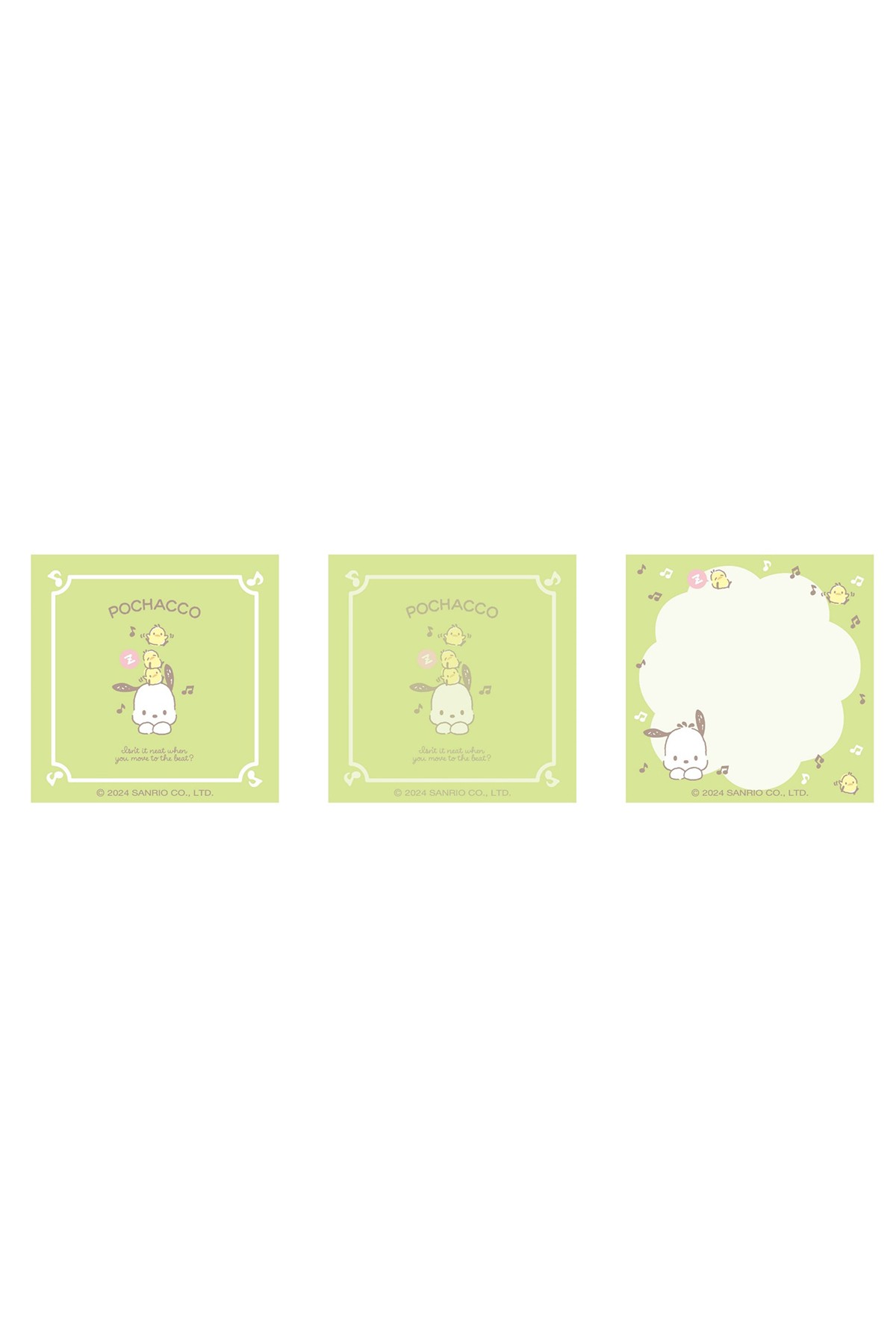 Sanrio Lisanslı Not Kağıdı - Pochacco