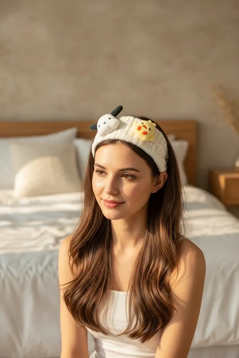 Sanrio Lisanslı Saç Bandı - Pochacco