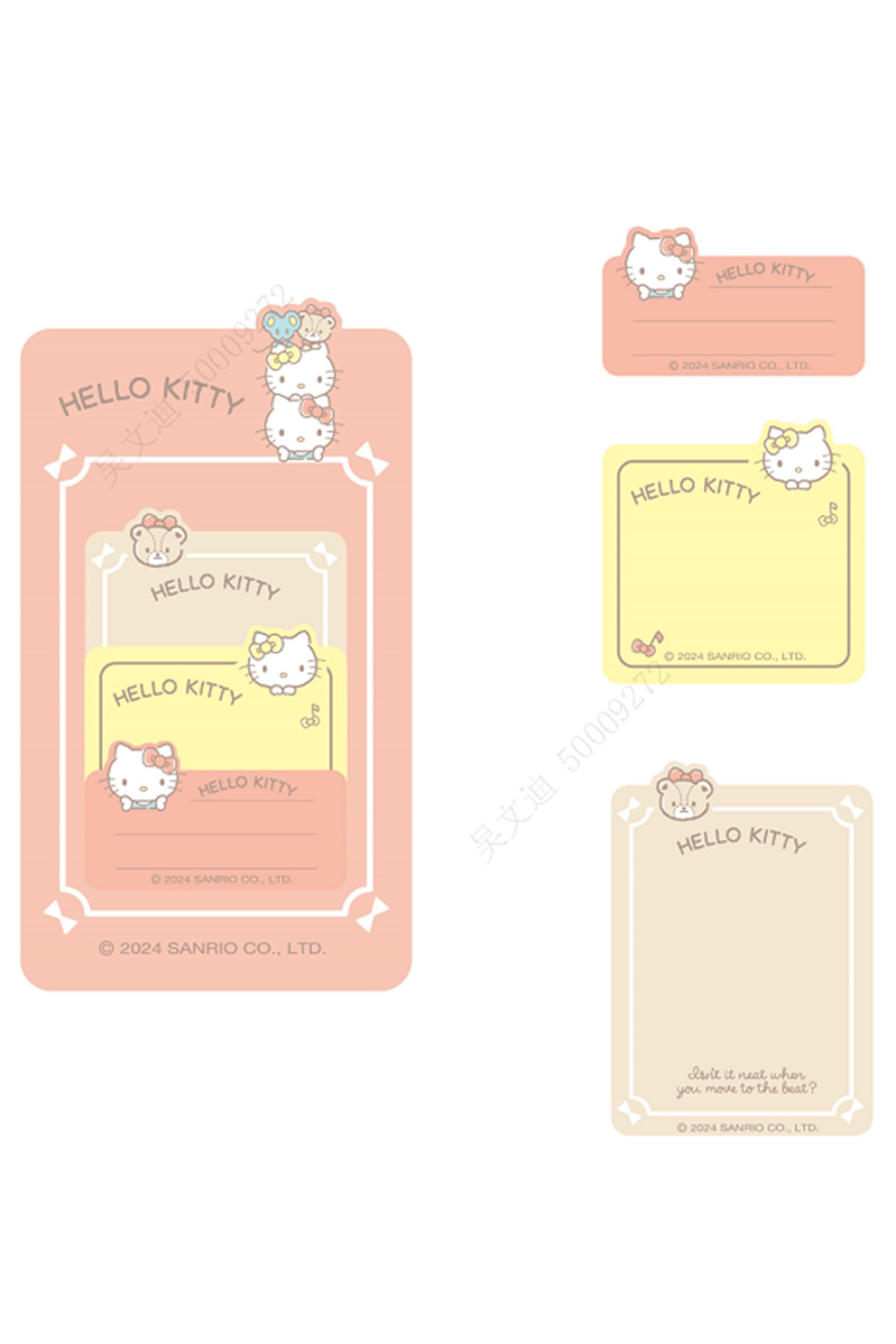 Sanrio Lisanslı Sert Kapak Not Kağıdı (Hello Kitty)