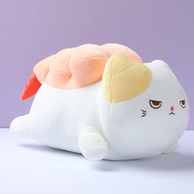Suşi Kedi Peluş Oyuncak - Shrimp 32 Cm