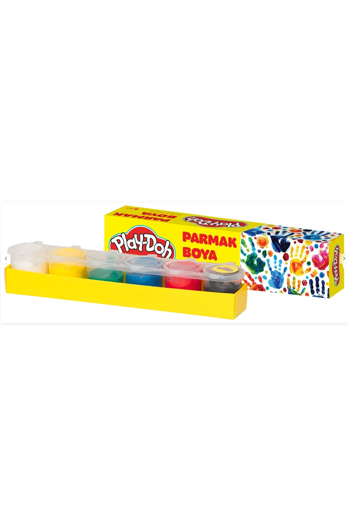 PLAY-DOH PARMAK BOYASI 6 RENK BİRLEŞİK 25 ML.