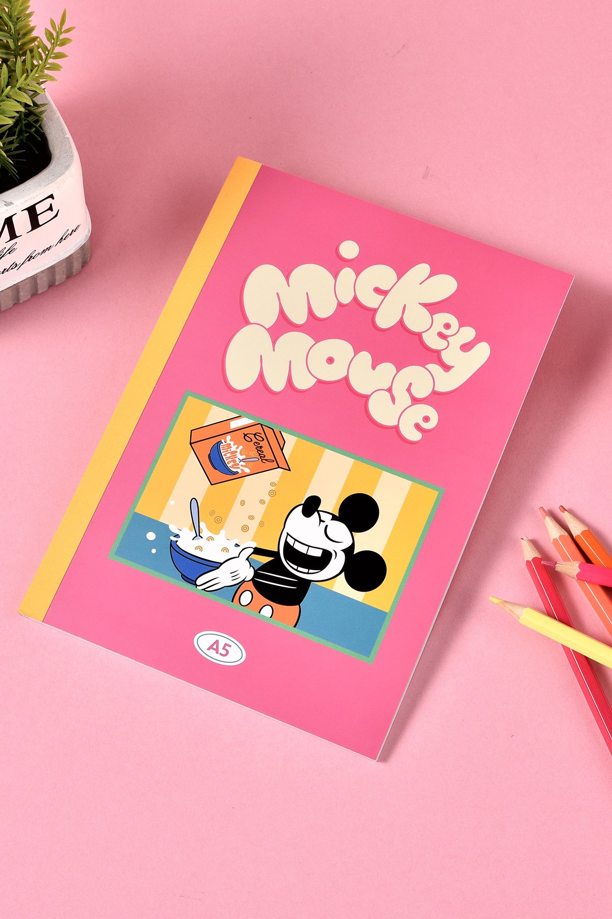 Disney Mickey Mouse Lisanslı Yemek Serisi A5 Ciltli Not Defteri