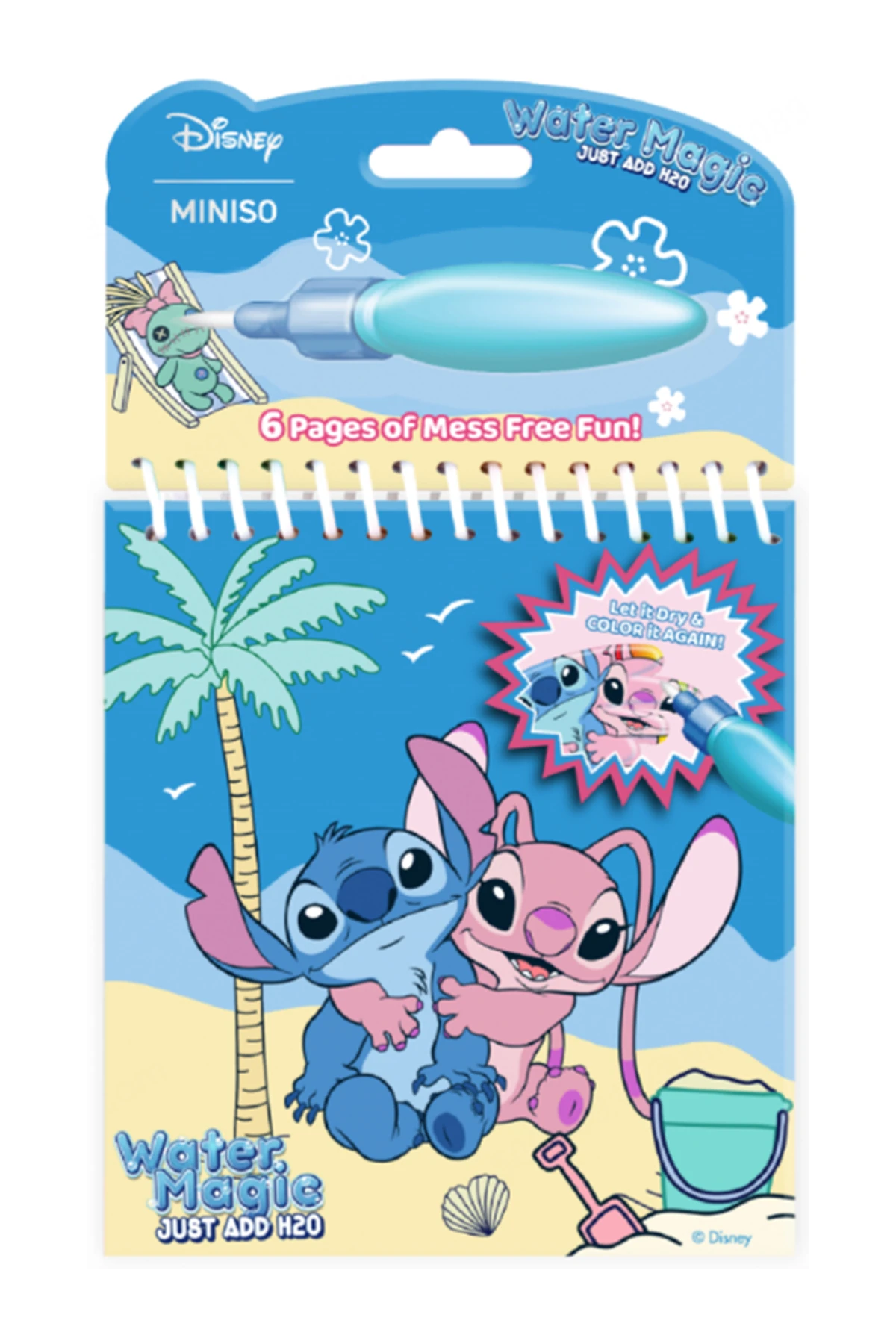 Disney Lilo & Stitch Lisanslı Stitch Koleksiyonu Suluboya Resim