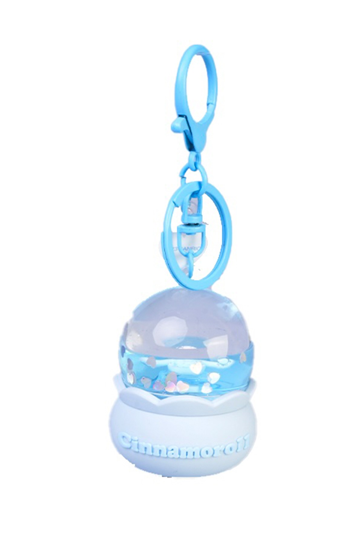Sanrio Lisanslı Cinnamoroll Kristal Top Sıvı Anahtarlık