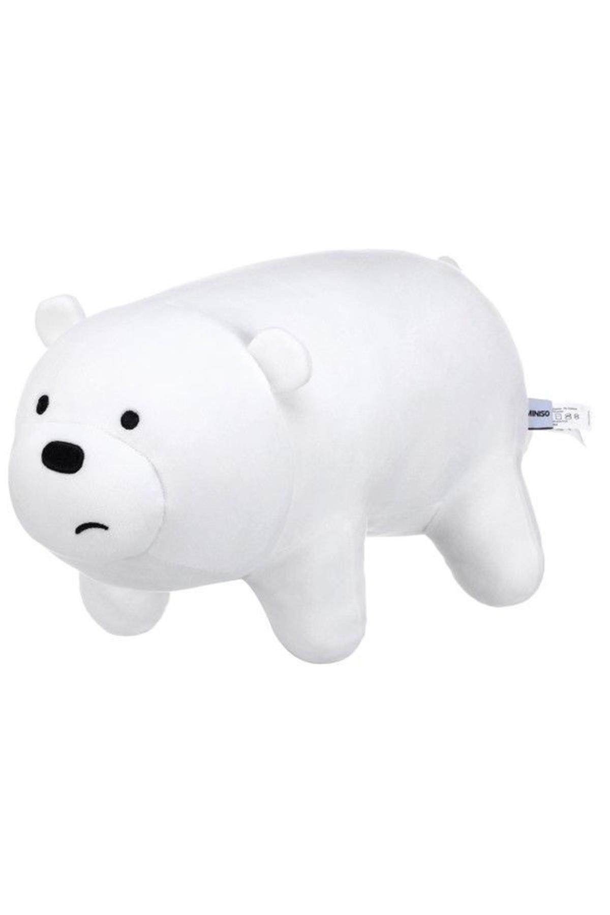 We Bare Bears Lisanslı Peluş Oyuncak - Kutup Ayısı 38Cm