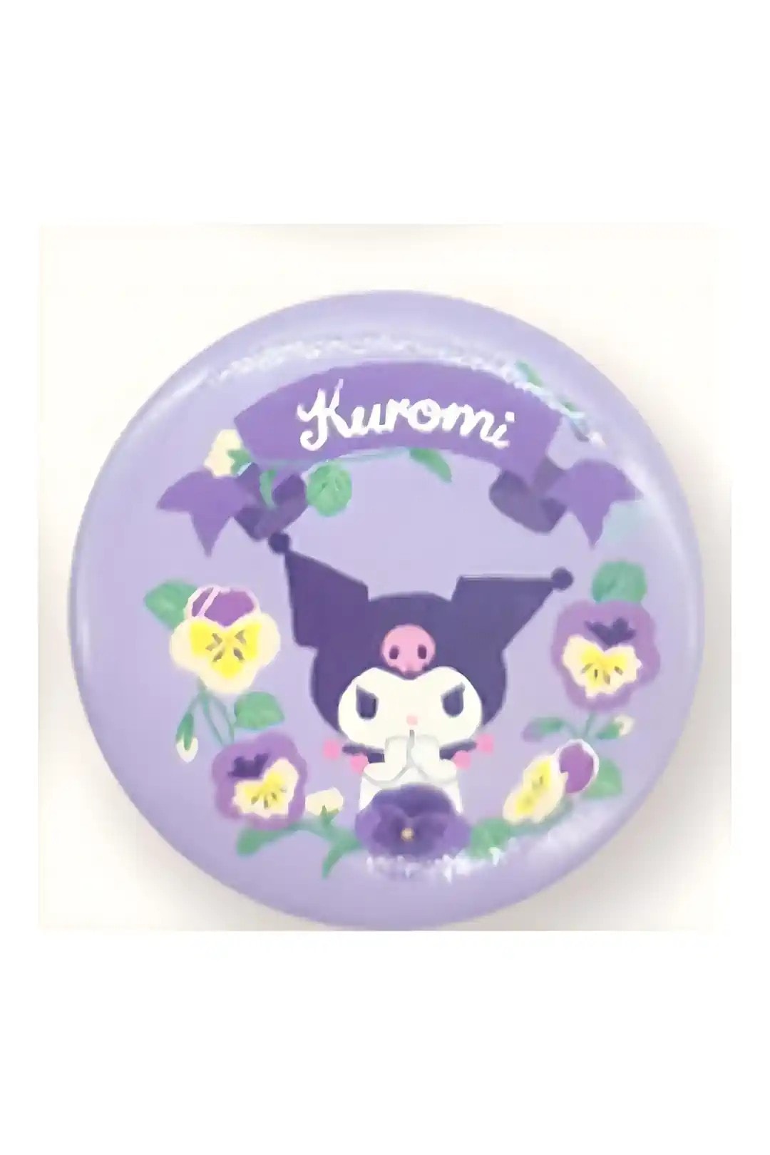 Sanrio Lisanslı Metal 4'lü Rozet Seti - Kuromi - Hello Kitty  - My Melody