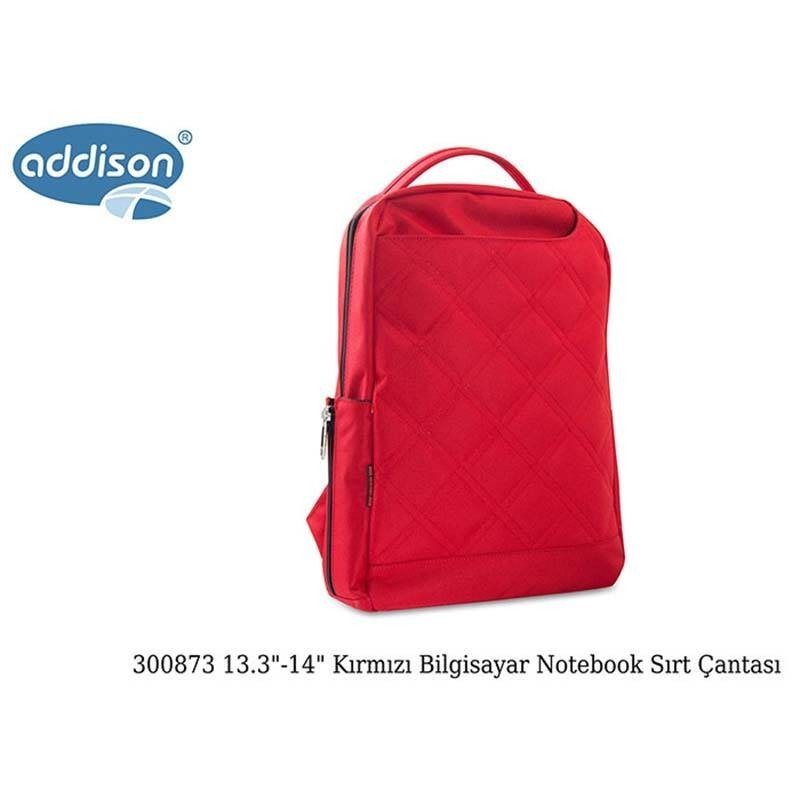 Kırmızı Addison 300873 Notebook Sırt Çantası Bilgisayar 13.3"/14"