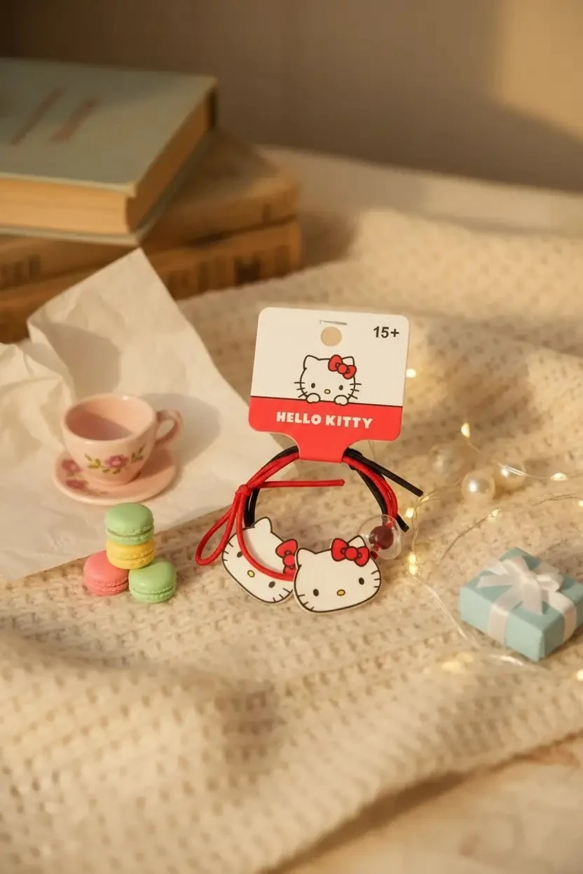 Hello Kitty Lisanslı Saç Tokası (2 adet)