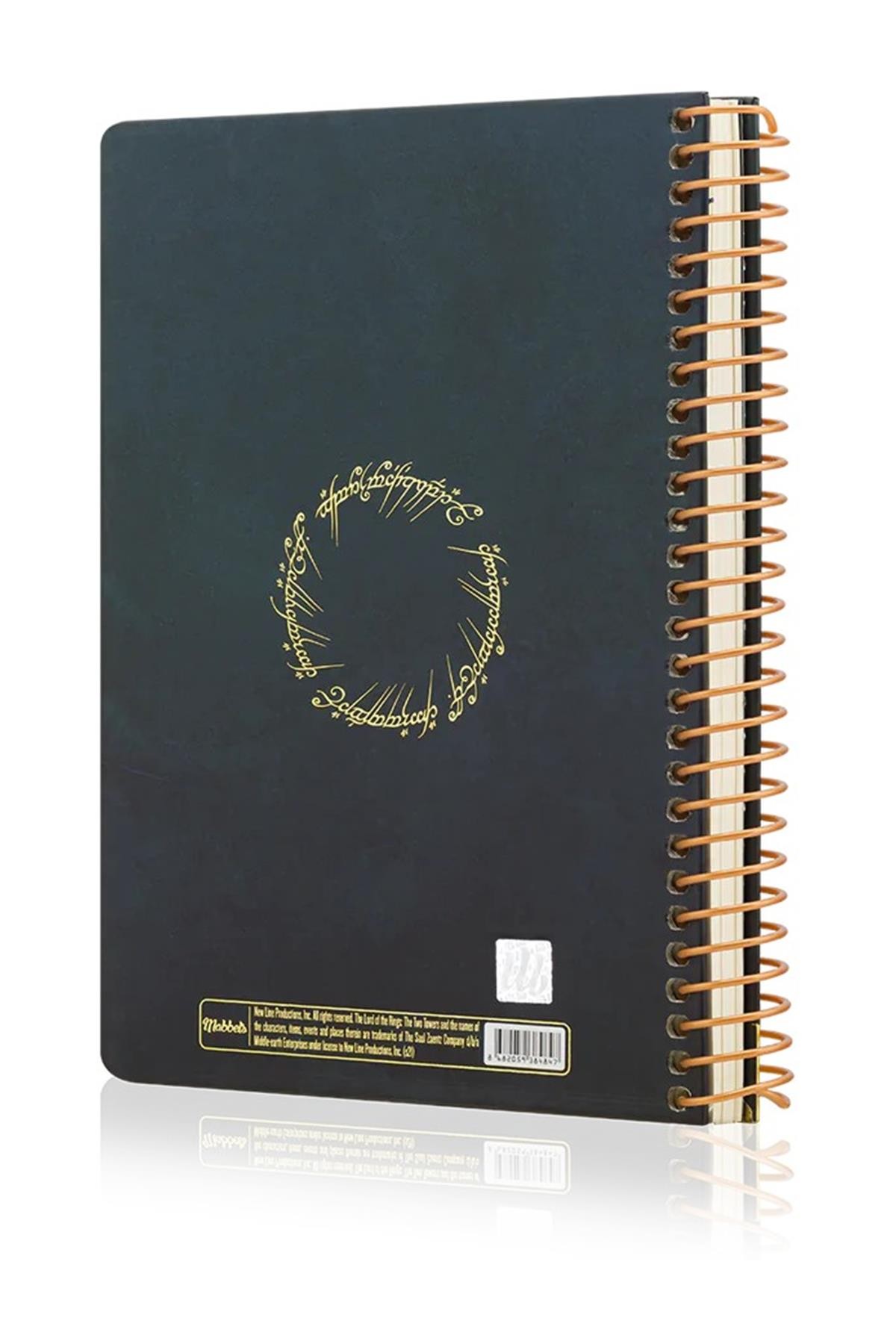 The Lord Of The Rings Butik Çizgili Defter