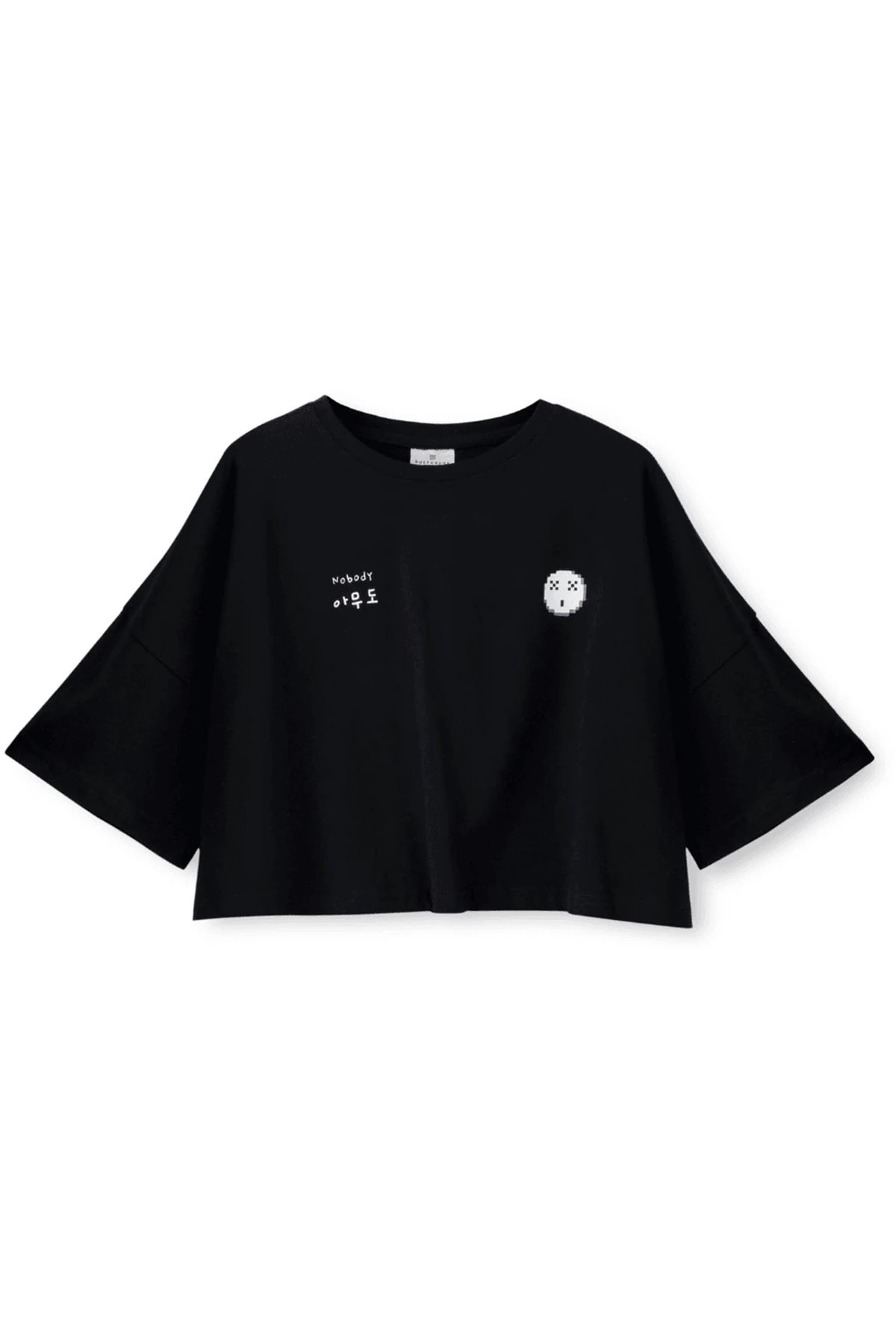 Sheforshe Ss23 210267 Kadın T-Shirt Antrasit S/M