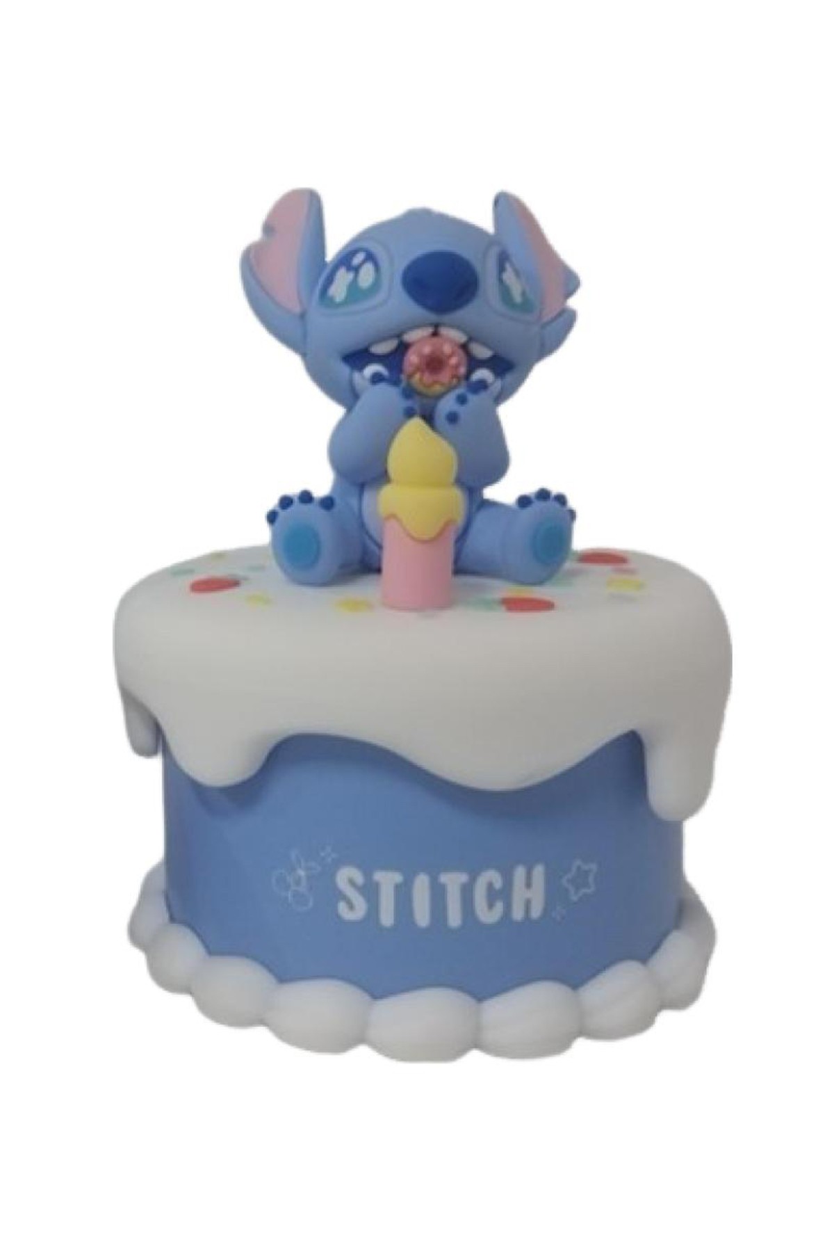 Disney Lilo&Stitch Lisanslı Parti Serisi Pasta Figürlü Gece Lambası