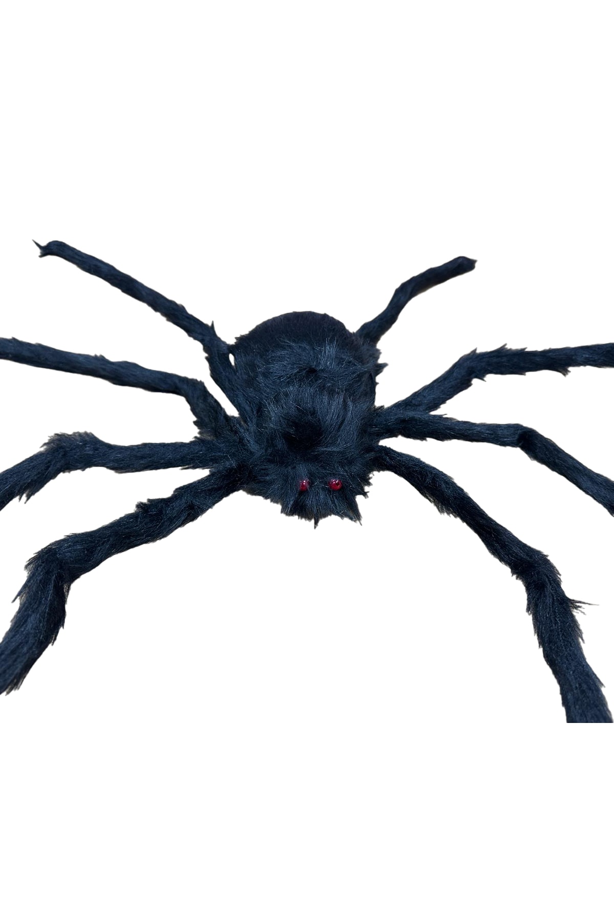 Halloween Siyah Tüylü Örümcek Büyük