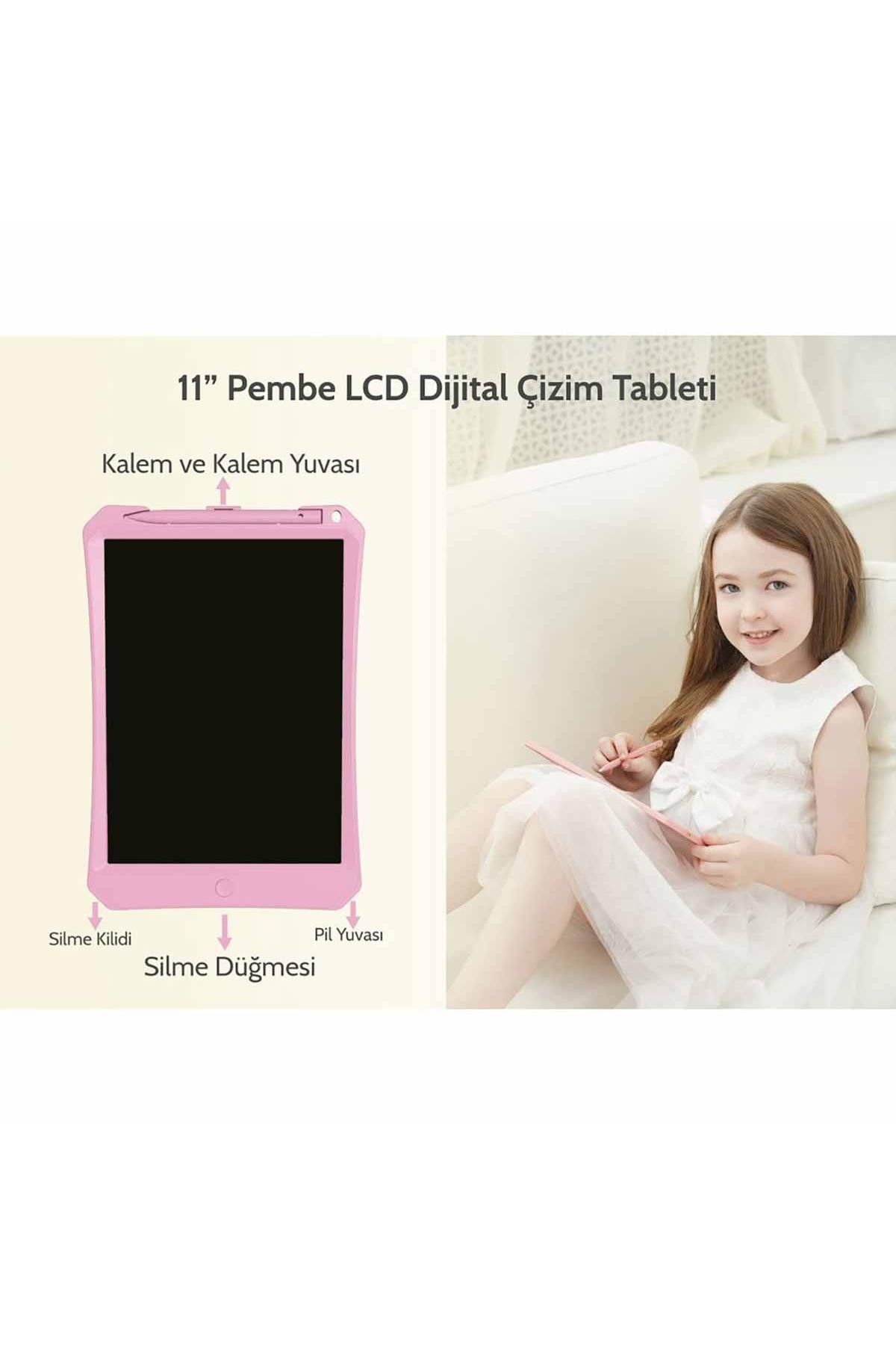 Xiaomi Wicue 
 11" Pembe Lcd Dijital Çizim Tableti