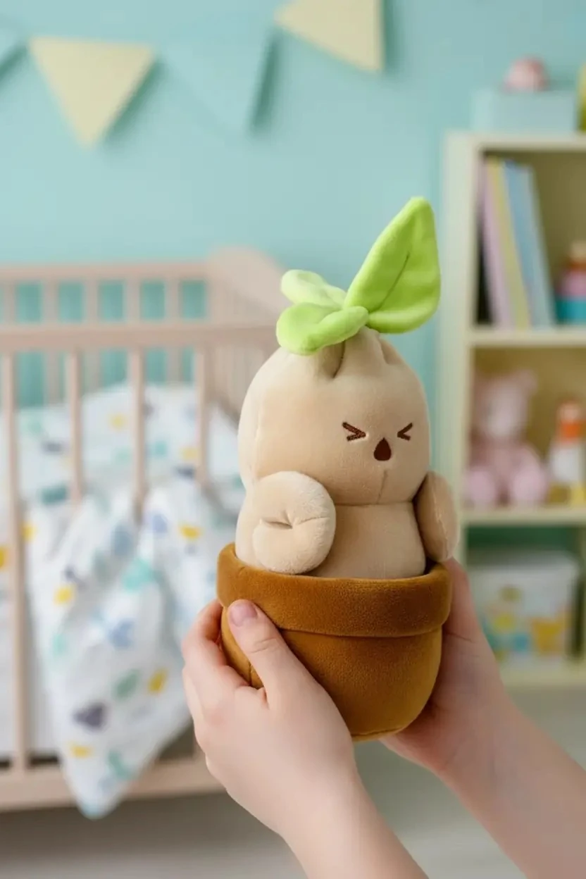 Harry Potter Lisanslı Mandrake Peluş Oyuncak 28 Cm – Oturan Saksı Formlu Dekoratif Tasarım