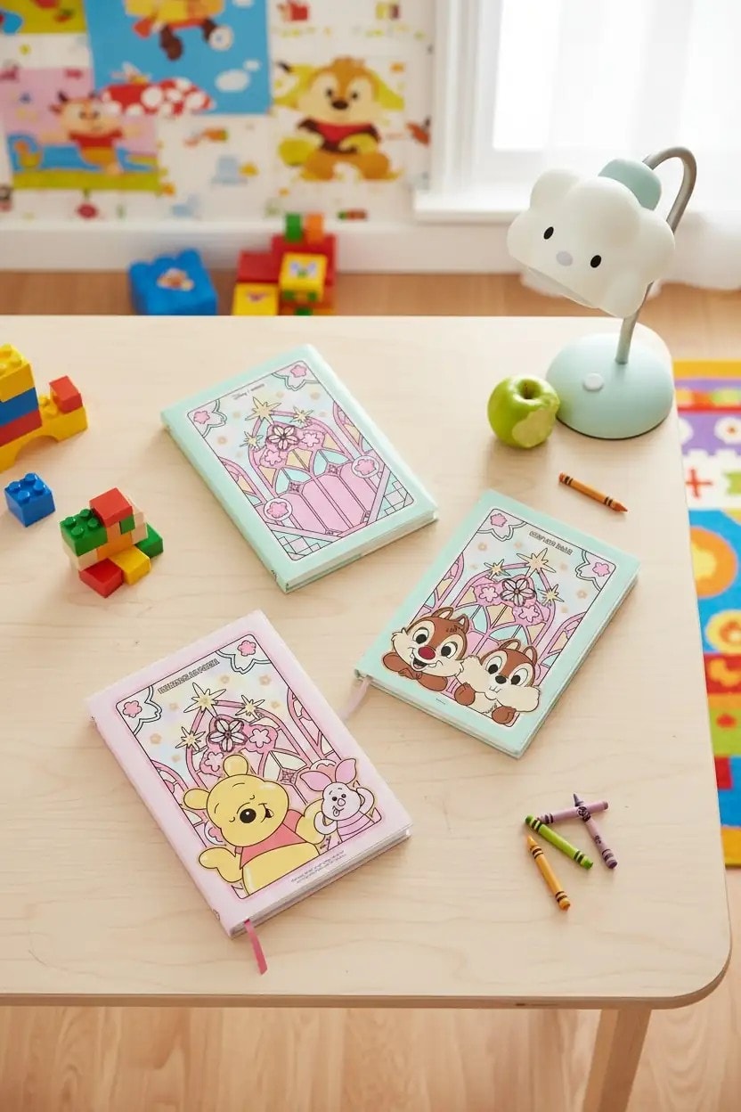 Disney Lisanslı Disney Sakura Sezon Koleksiyonu Kitabı (Kapaklı) (96 Sayfa)