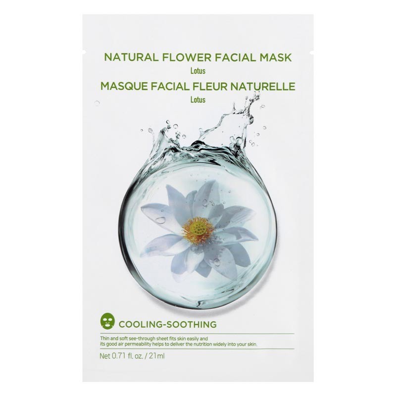Doğal Çiçek Yüz Maskesi - Lotus