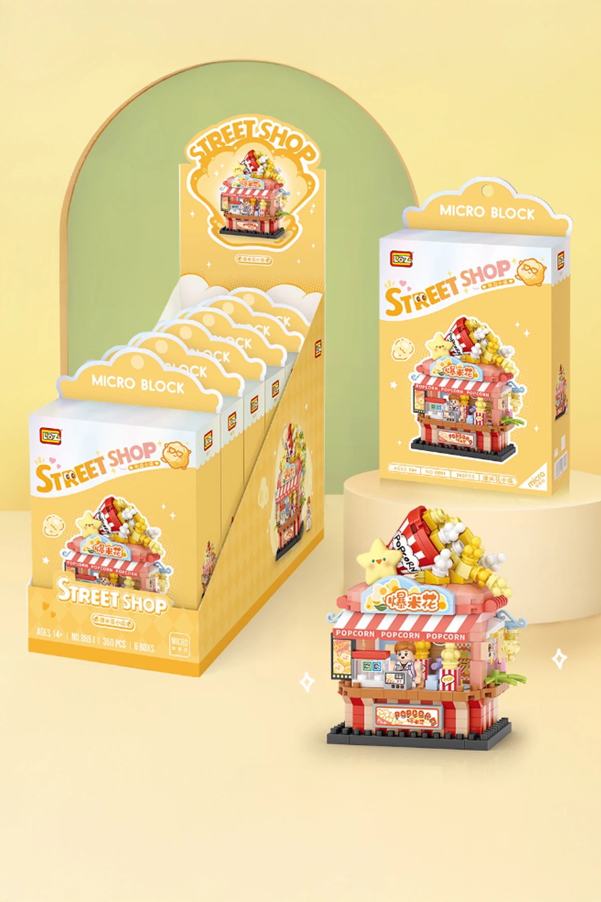 Sokak Serisi Oyun Bloğu (Patlamış Mısır)