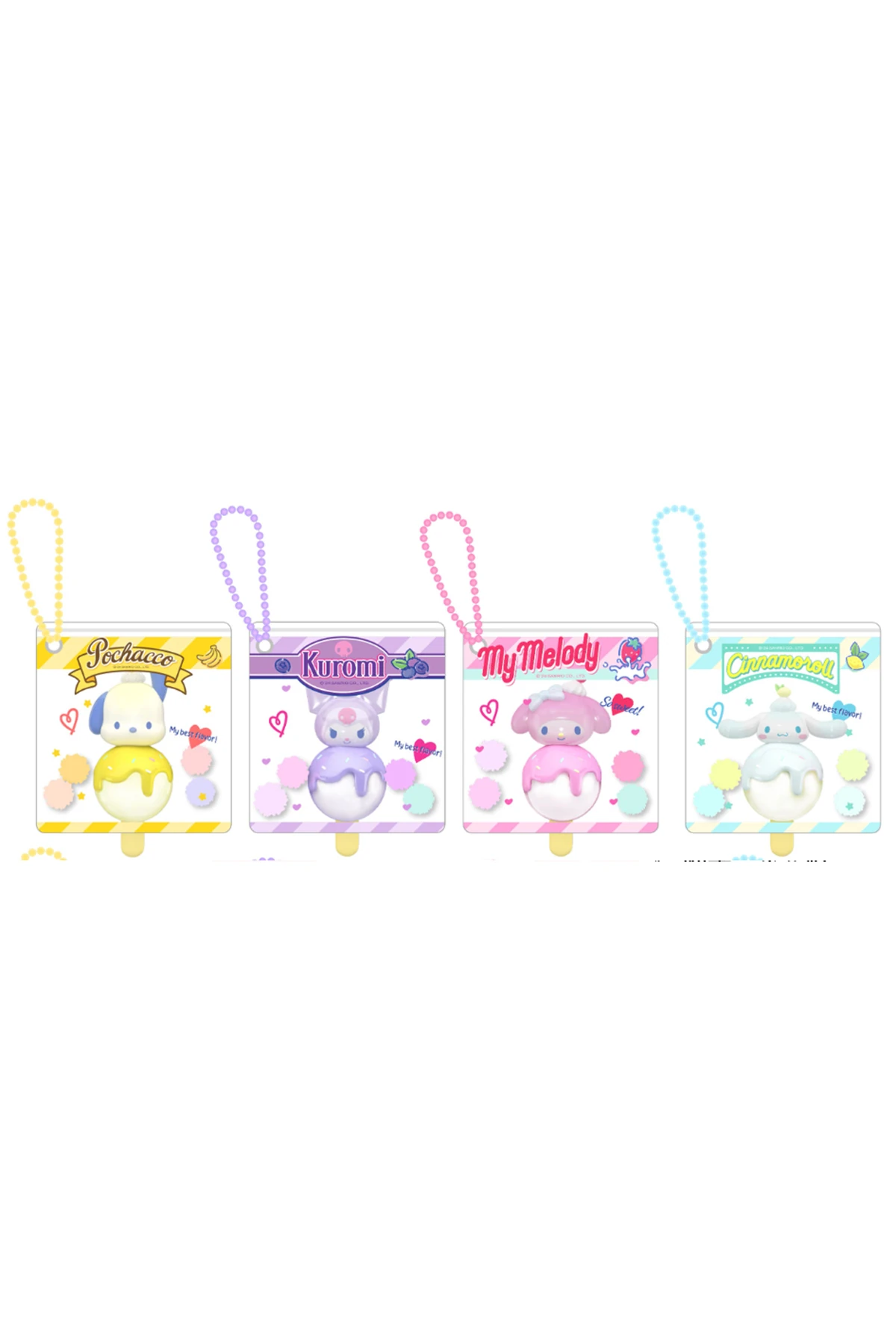 Hello Kitty ve Arkadaşları Lolipop Işıklı Anahtarlık