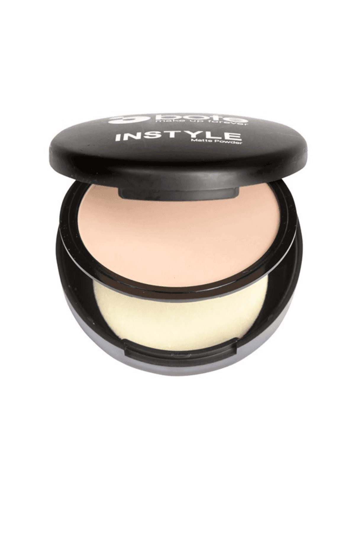 Bote Makeup Instyle Matte Pudra 02