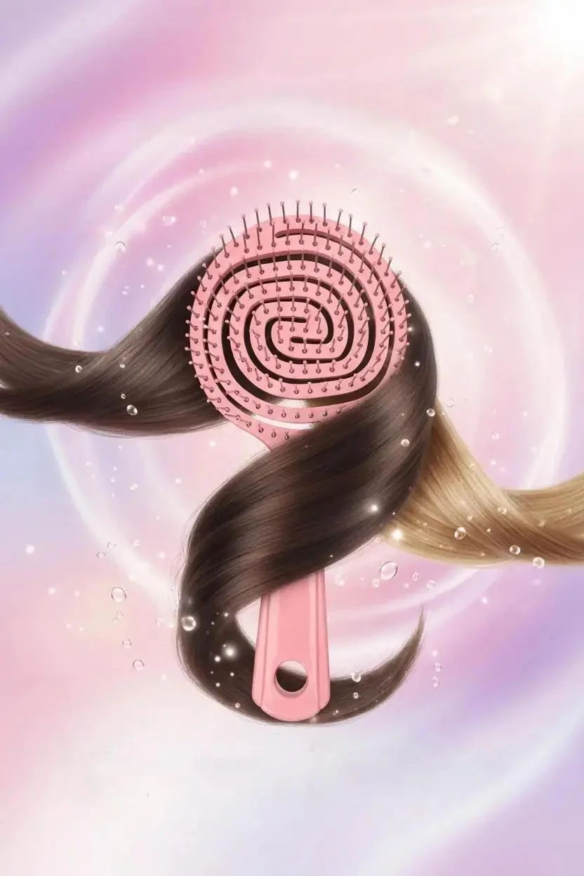 Gold Beauty Ergonomik ve Nazik Tarama Saç Fırçası
