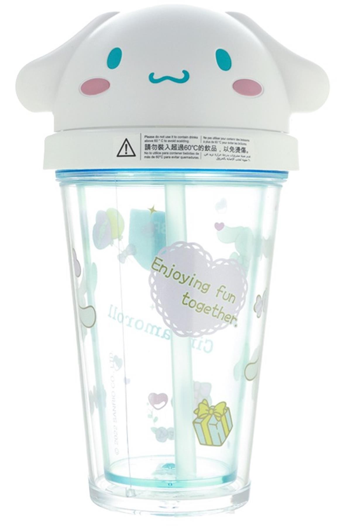 Sanrio Lisanslı Plastik Suluk (320Ml) - Kuromi - My Melody - Cinnamoroll