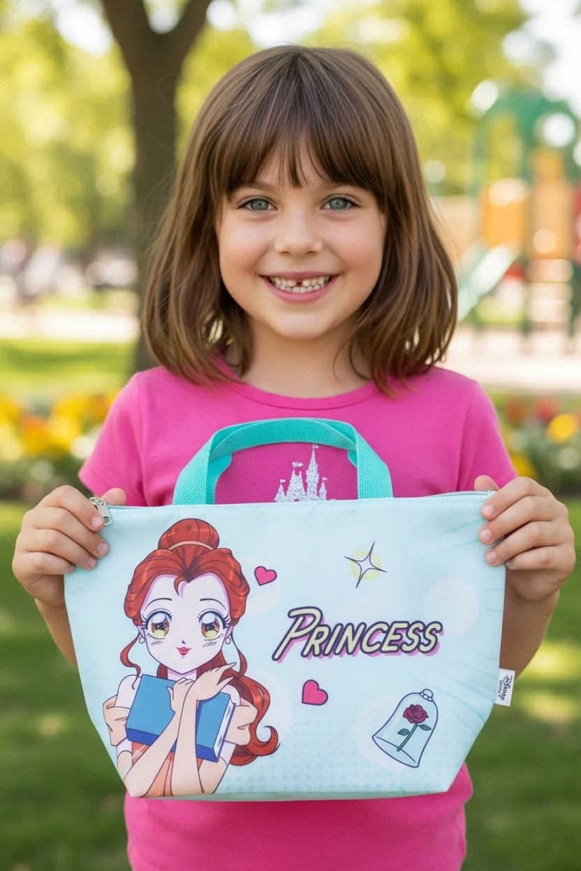 Disney Prenses Belle Lisanslı Yiyecek Çantası