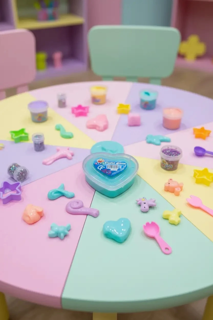 Sino Pastel Kalp Zıplayan Oyun Jeli Slime 140 Gr.