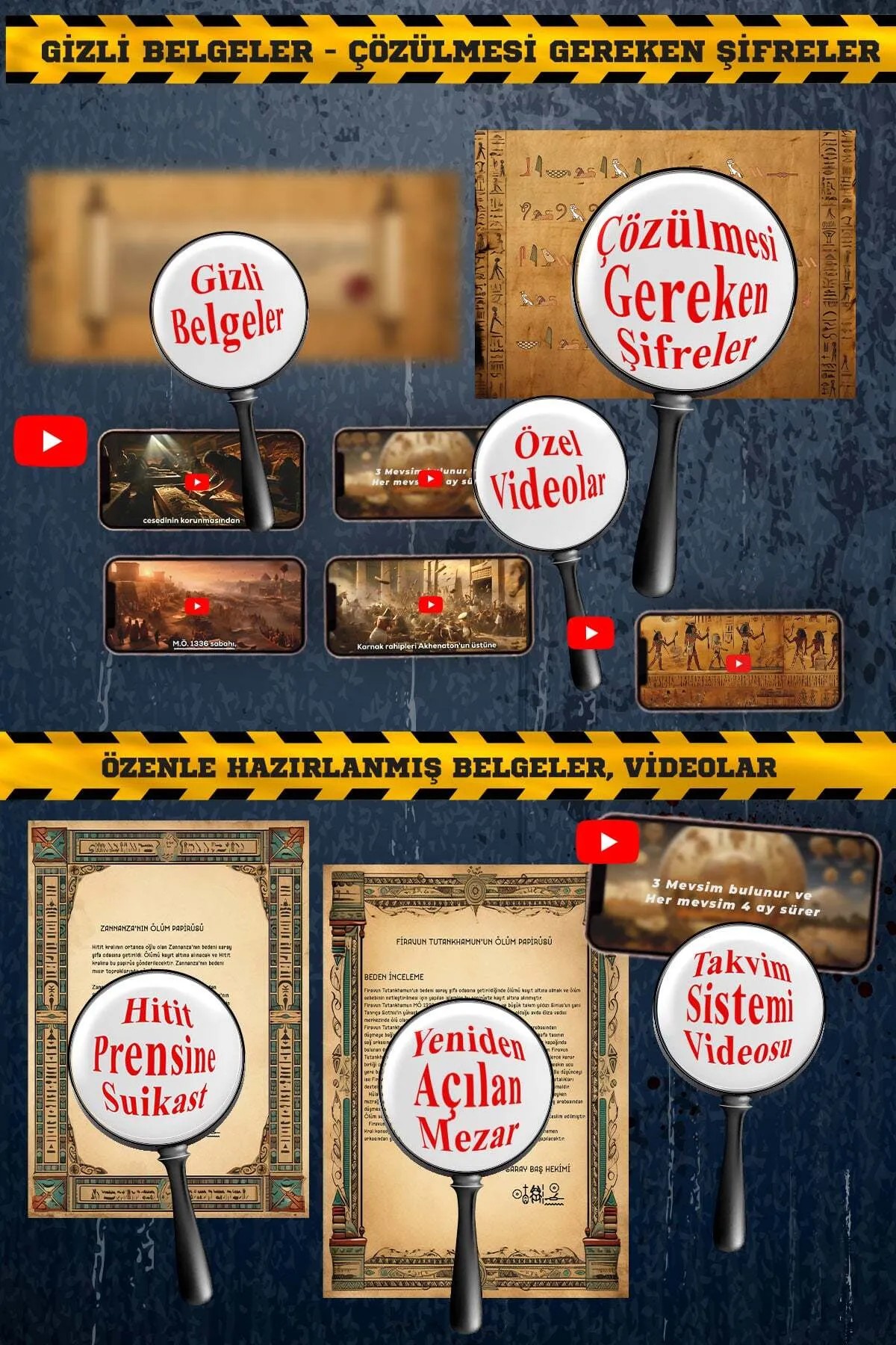 Çözülmemiş Davalar - Mısır'da Firavun Cinayeti