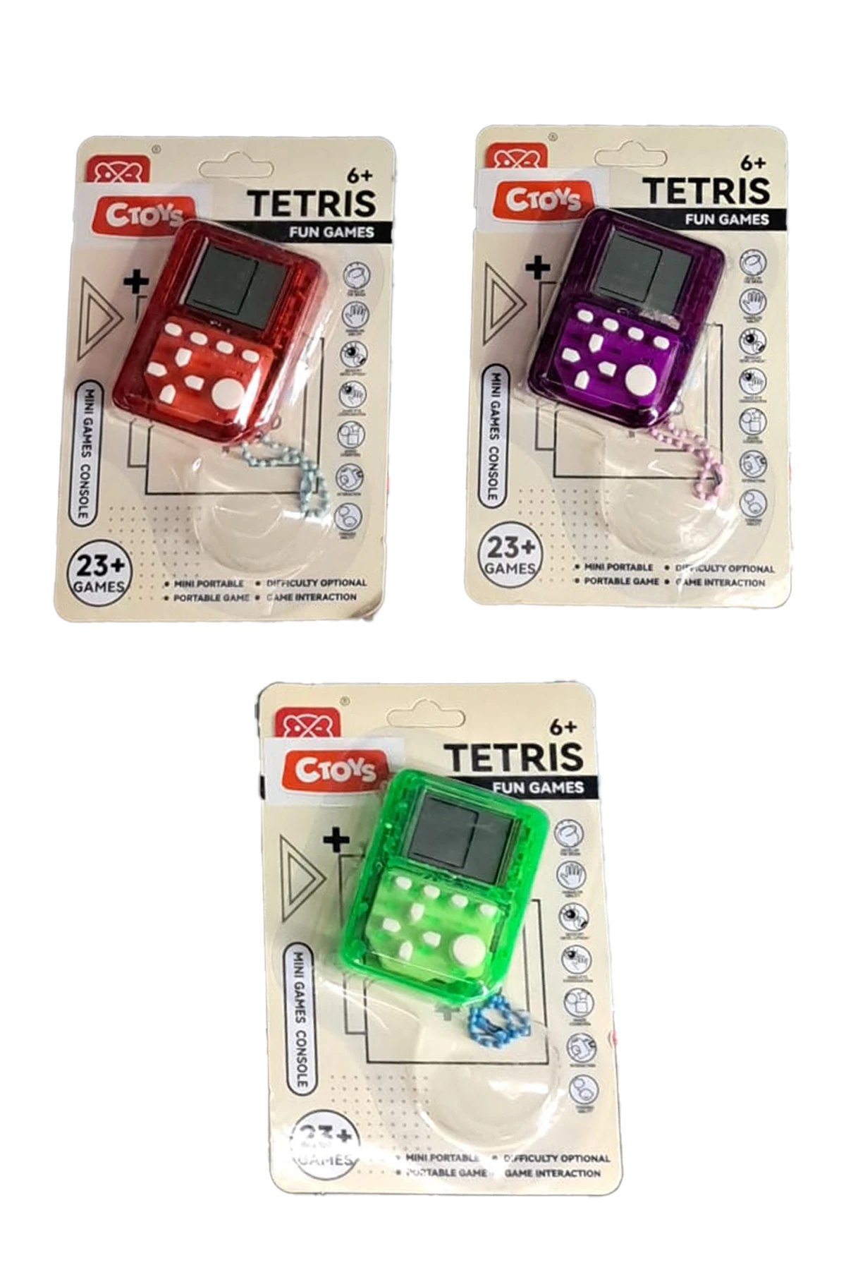 Mini Tetris Oyun Konsolu