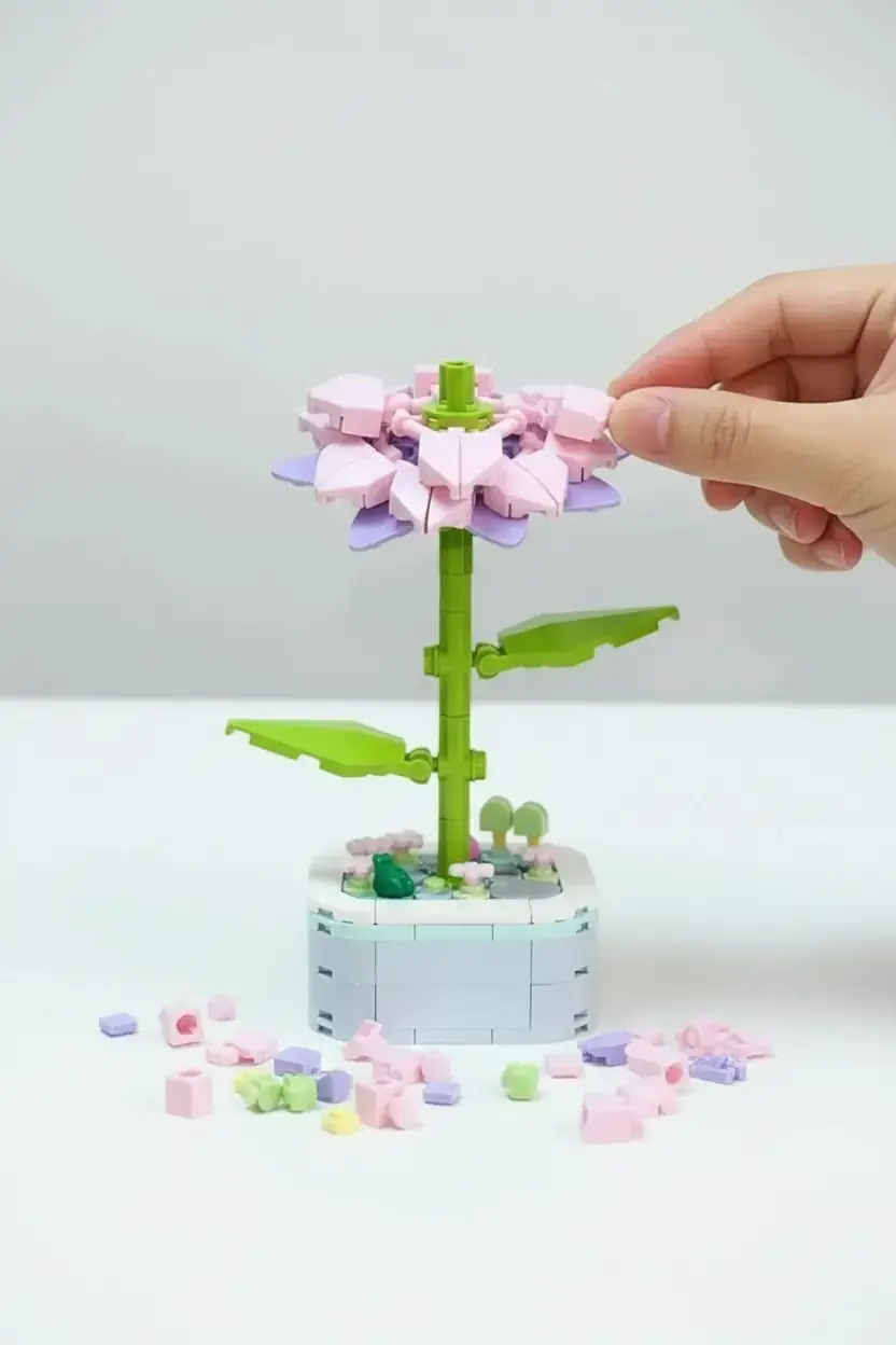 Atlas Çiçeği Oyun Bloğu – Dekoratif Mini Set | Miniso TR