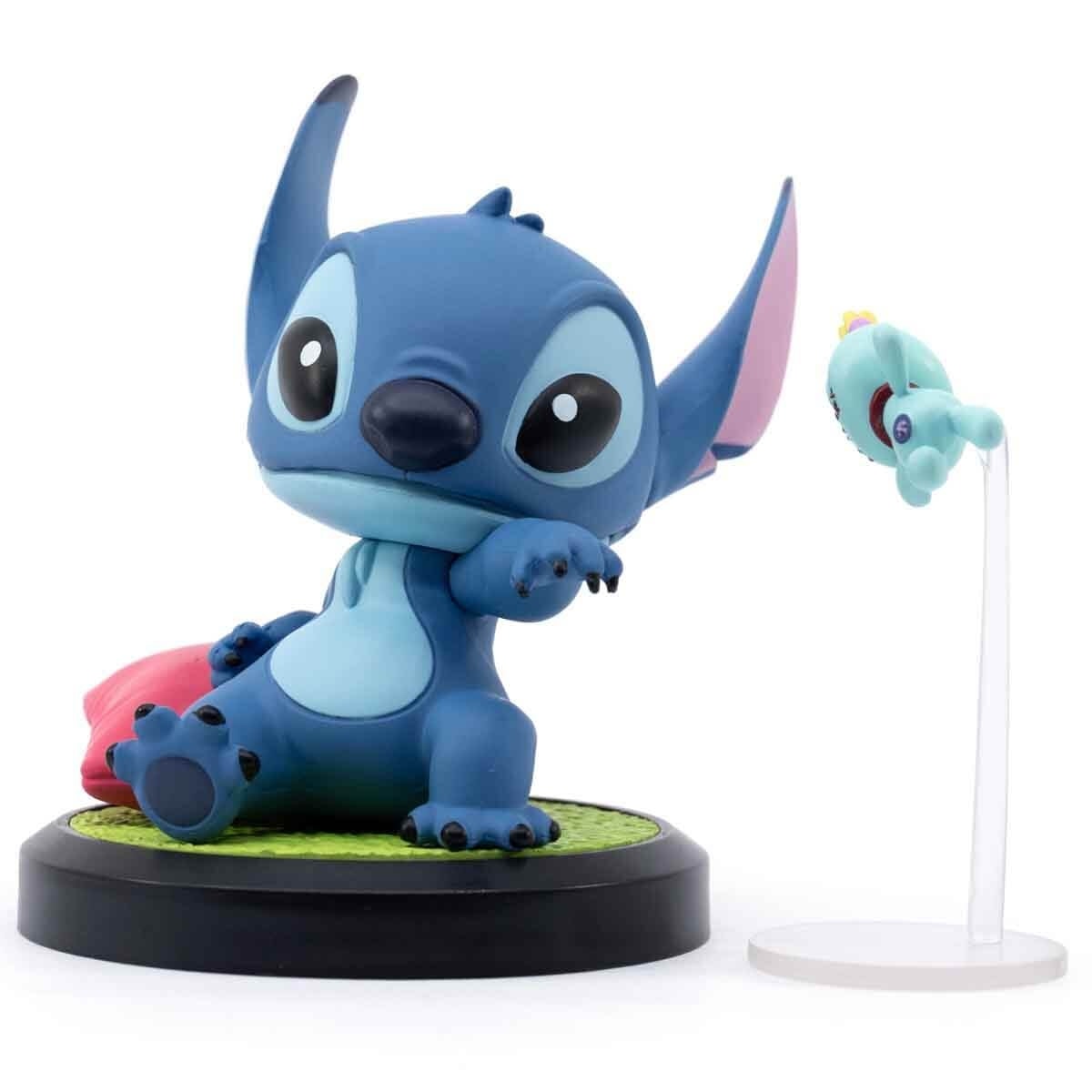 Disney Lisanslı Yume Hero Box Stitch Sanat Galerisi Serisi Figür