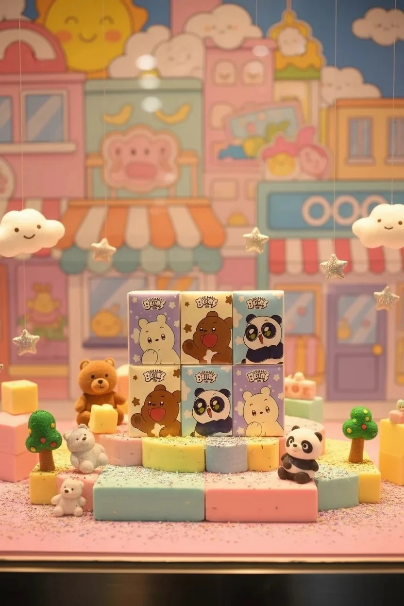 We Baby Bears Lisanslı Baskılı Kağıt Mendil 7 Yp. 12'li Paket