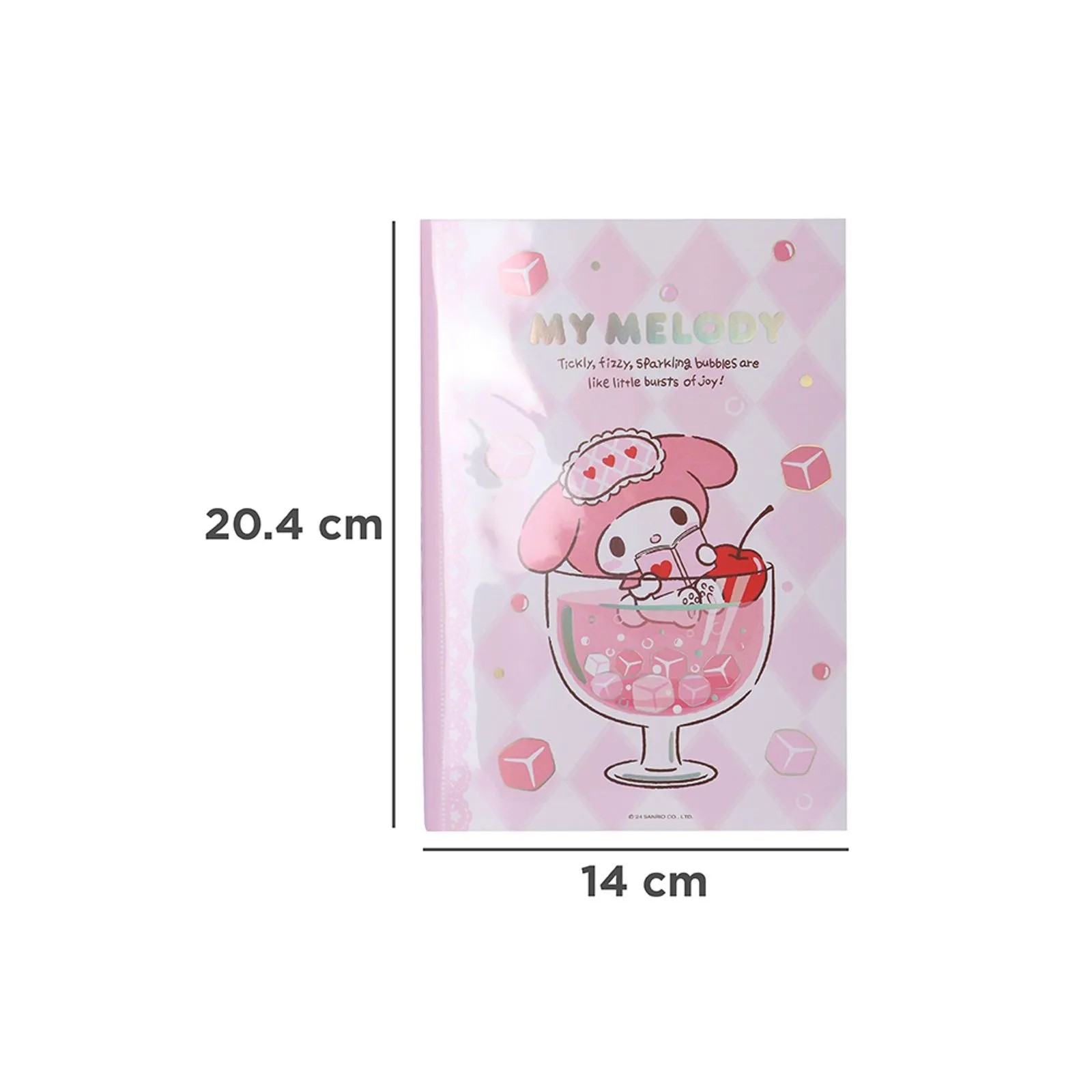 Sanrio Lisanslı Renkli Yaz Serisi Kapaklı A5 Not Defteri - My Melody